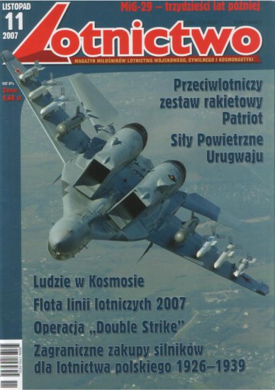 Lotnictwo - Lotnictwo 2007-11 okładka.jpg
