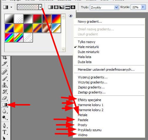 Photo shop - LEKCIE    DO WSTAWIANIA OBRAZKÓW - Gradienty.jpg