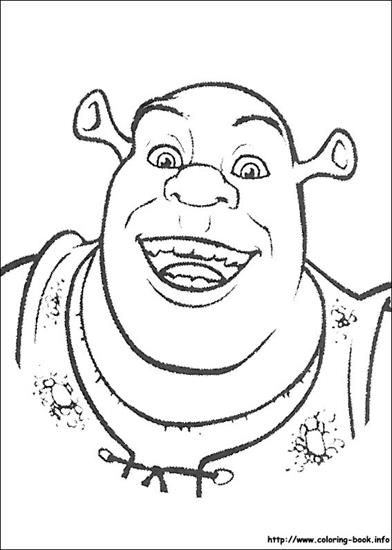 Shrek 2 - Shrek 2 - kolorowanka 23.jpg