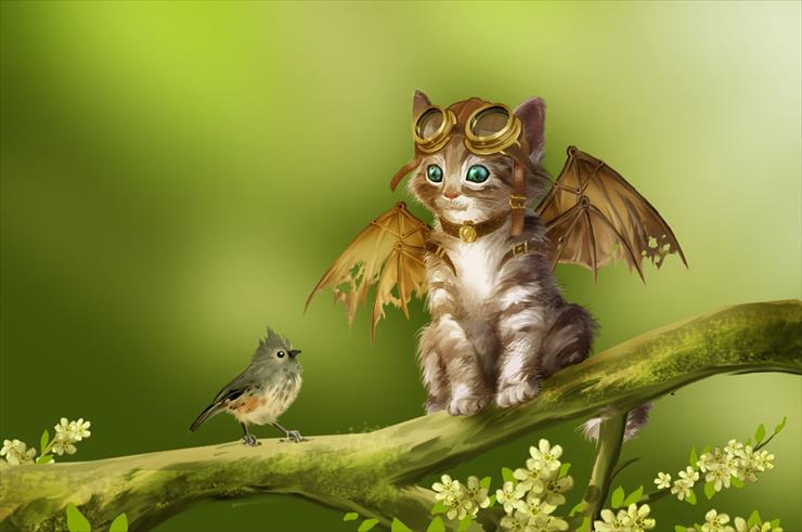 2015 - 1500x997_11135_Learning_to_Fly_2d_fantasy_cartoon_kitten_bird_humor_picture_image_digital_art.jpg