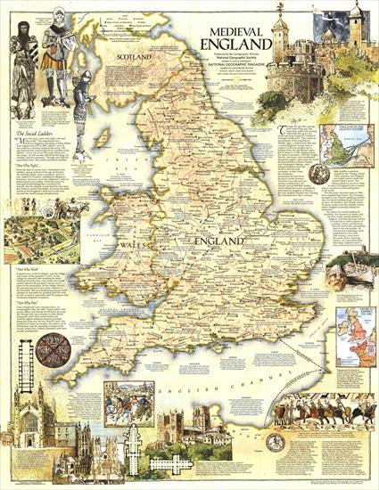 Mapy nowożytne - 153 - England - Medieval 1979.jpg