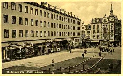 Zabrze OS - PeterPaulPlatz plWolności 1940 NSDAP.jpg