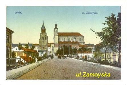 Lublin na starych pocztowkach - ul.Zamoyska...JPG