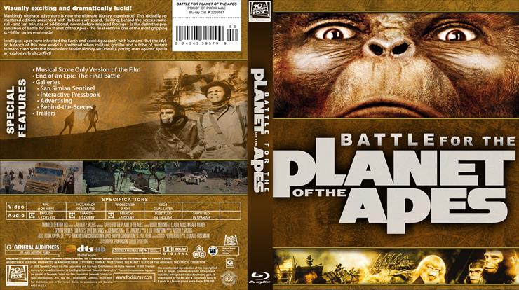 Planet of the Apes 5 HD 1973 - Battle of the Planet of the Apes Okladki24.pl.jpg