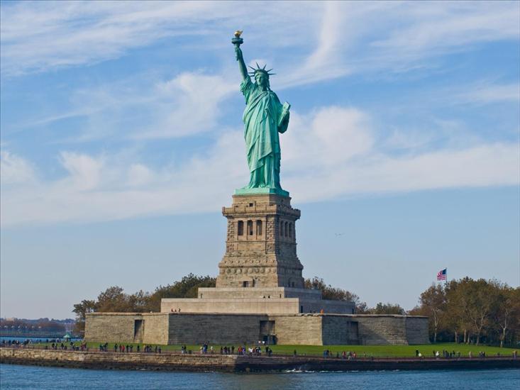 TAPETY ZNANE MIEJSCA ŚWIATA - Statue of Liberty - New York.jpg