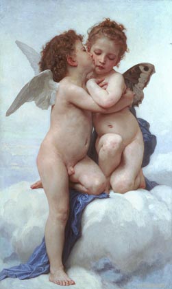 Galeria - William-Adolphe Bouguereau - The First Kiss.jpg