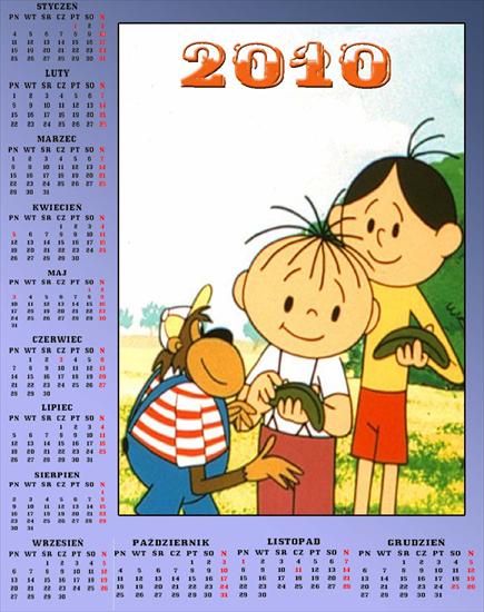 Kalendarze 2010 - KALENDARZE- 2010- BAJKOWE9.jpg