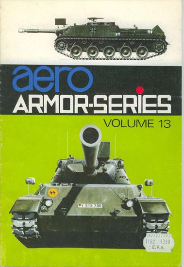 Czasopisma i książki modelarskie itp - Armor Series 13 - Armor of the Bundeswehr.jpg