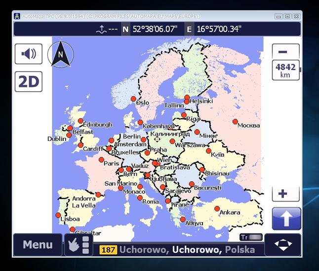  Automapa 6.9 RC PL i EU Nowa Mapa Full Crack  - automap 6.9 rc eu.jpg