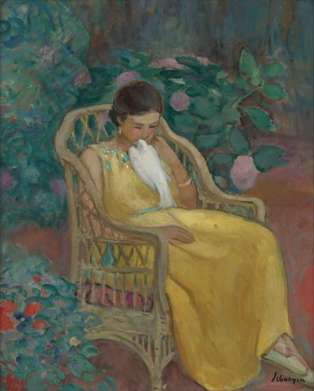 Henri Lebasque - Young Woman with a Dove.jpeg