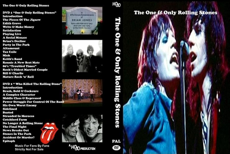OKŁADKI DVD -MUZYKA - Rolling Stones - The one  only.jpg