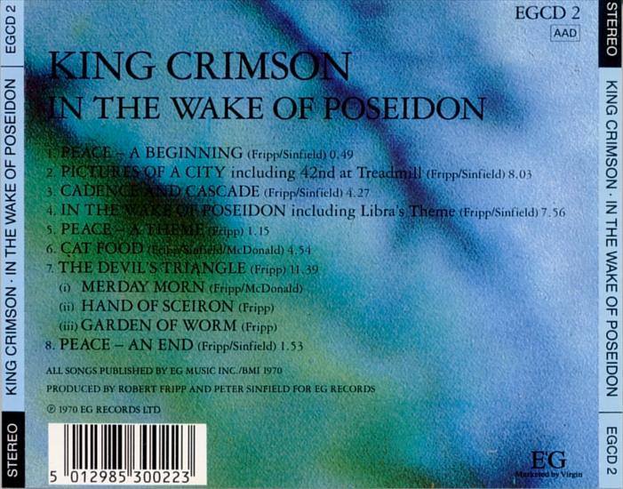 KING CRIMSON - 1970 - In The Wake Of Poseidon - King Crimson 1970 In The Wake Of Poseidon back.jpg