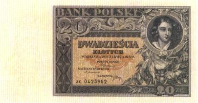 banknoty Bank Polski-waluta złoty - 20_zlotych_20czerwca1931.jpg