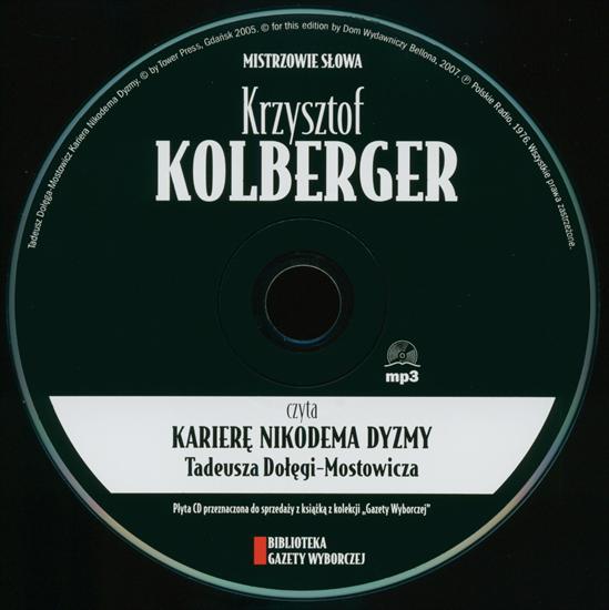 12_Book - 12_Krzysztof Kolberger - Kariera Nikodema Dyzmy_cd.jpg