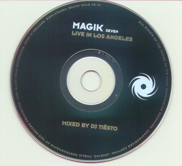 Magik 7 - Live in Los Angeles - DJ Tiesto - Magik 7 cd.jpg