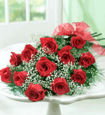 KWIATY - Roses Bouquet.gif