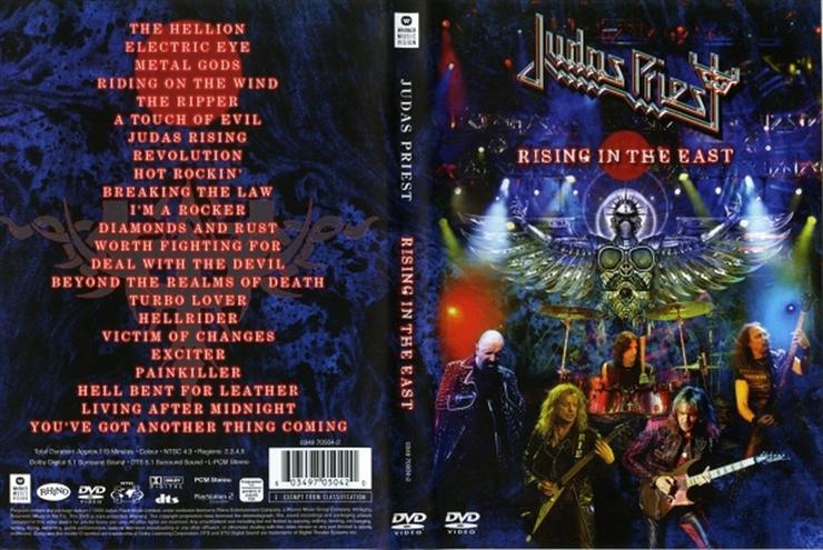 OKŁADKI DVD -MUZYKA - Judas Priest - Rising in the East.jpg