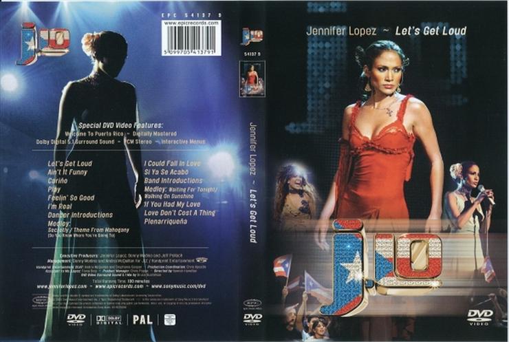 OKŁADKI DVD -MUZYKA - Jennifer Lopez - Lets get loud.jpg