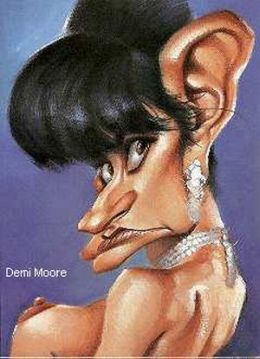 Karykatury gwiazd - Demi Moore.jpg
