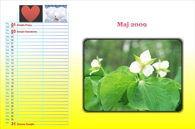 Kalendarze Biurowe, Miesięczne - 5 2009.jpg
