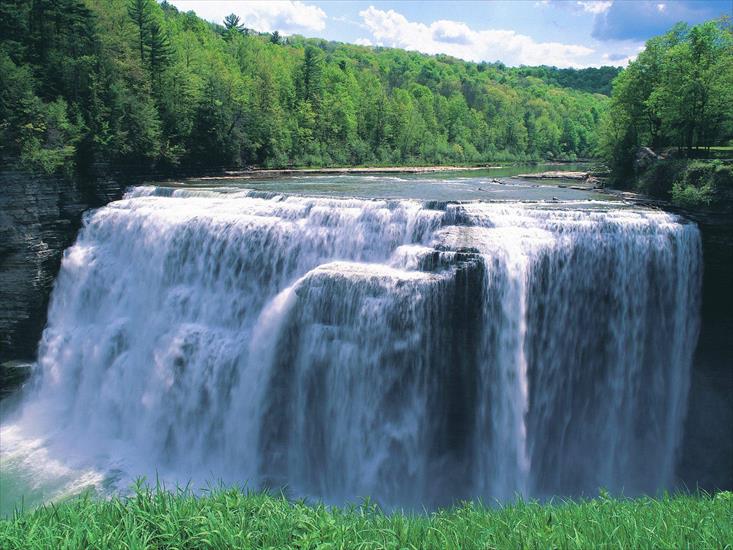 Tapety , krajobrazy - Letchworth State Park, New York.jpg