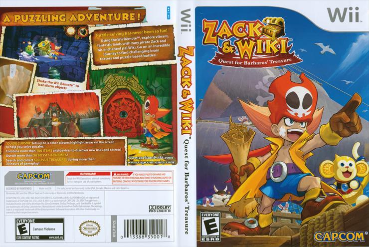 NTSC - Zack  Wiki - Quest For Barbaros Treasure NTSC 1.jpg