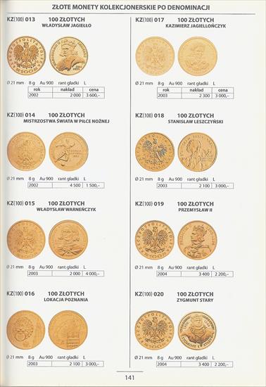 2. Złote monety kolekcjonerskie po denominacji - Fischer Katalog Monet 2009 - 141.jpg
