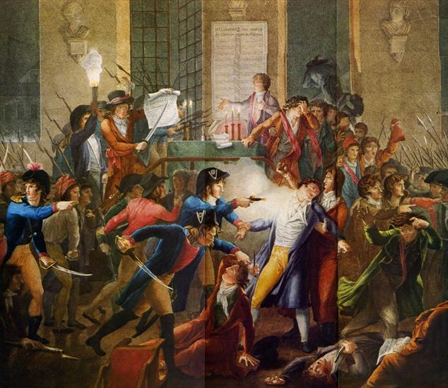 Iconographie De La Revolution Francaise 1789-1799 - 1794 27 29 La nuit du 9 au 10 thermidor Gravure de Tassaert.jpg