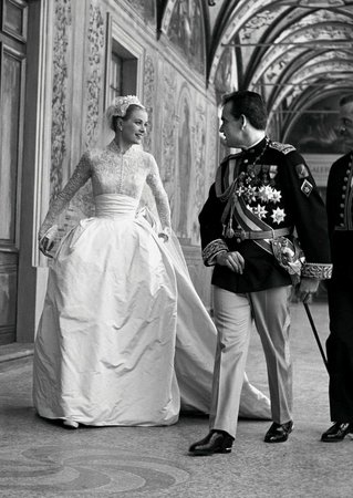 Księstwo Monako - Grace Kelly i książę Rainier - 1956 rok 1.jpg