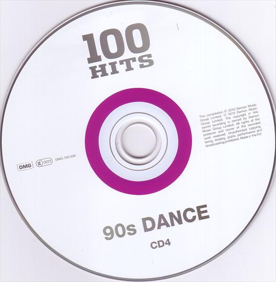 100 Hits 90s Dance  5CD  2016 - cd4.jpg