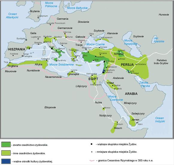 Palestyna - Żydzi - Diaspora zydowska w IV wieku po Chrystusie.gif