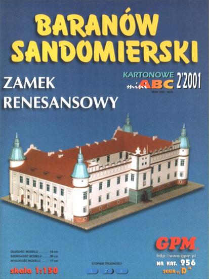 Papermodelsemule GPM 956 -  Zamek Baranłw Sandomierski - 18 cover.jpg