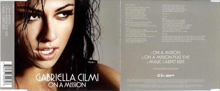 Gabriella Cilmi - On A Mission CDS 2010 - On A Mission - Gabriella Cilmi Front  Back 2010.jpg