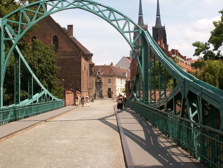 Ostrów Tumski - Most Tumski-Tumski Bridge-Wroclaw.jpg