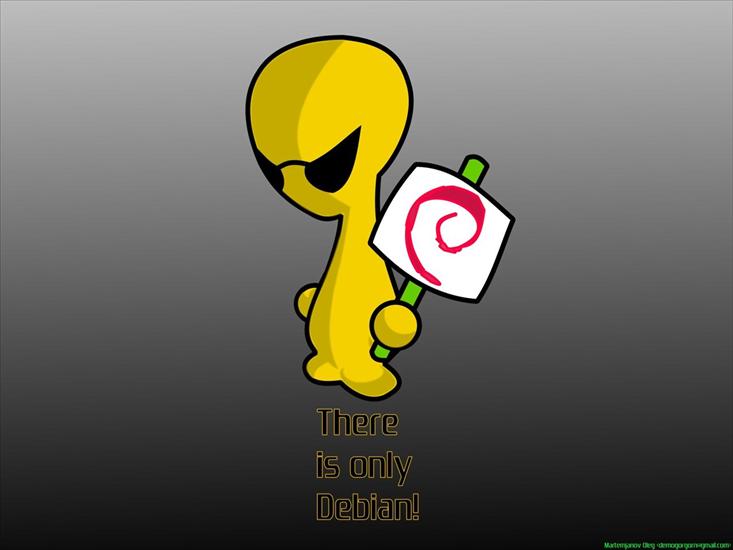 Tapety - 28129-there-is-only-debian-eng.jpg