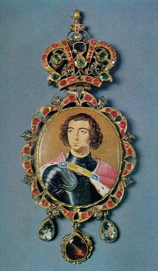 skarby kremla - 23 sk Panagia portret Piotra wielkego XVIII w .jpg