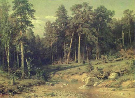 Iwan Iwanowisz Szyszkin - shishkin - pine forest in viatka province.jpg