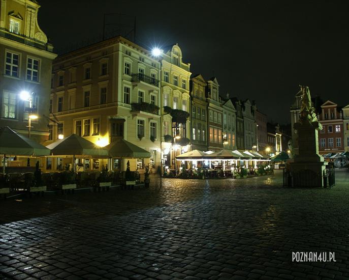 Poznań nocą - Poznań, Rynek.bmp
